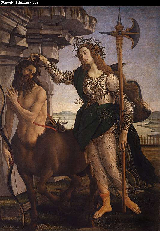 Sandro Botticelli Pallas and the Centaur (mk08)